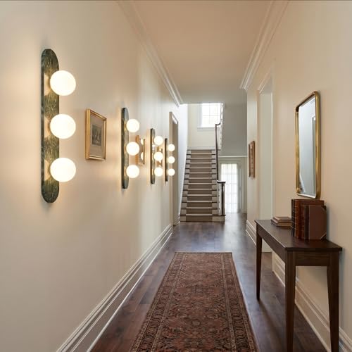 Modern Green Marble Wall Sconce