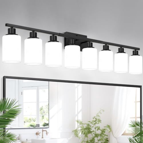 8 Light Bathroom Light Fixtures