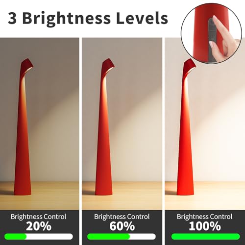 Cordless Rechargeable Reading Metal Table Lamp