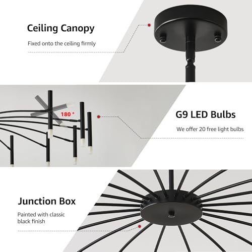 Mid Century Modern Chandelier 53