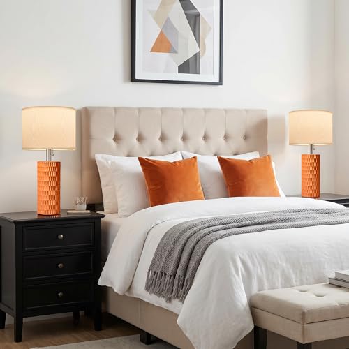 20” Modern Table Lamps Set of 2 (2 Count)