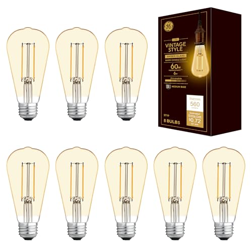 Vintage Style LED Light Bulbs (8 Count)