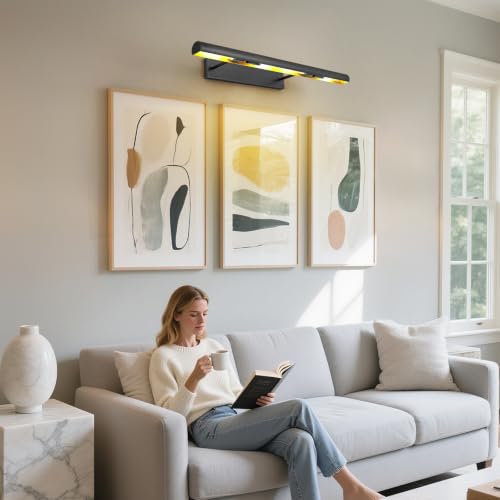 Matte Black Picture Lights for Wall
