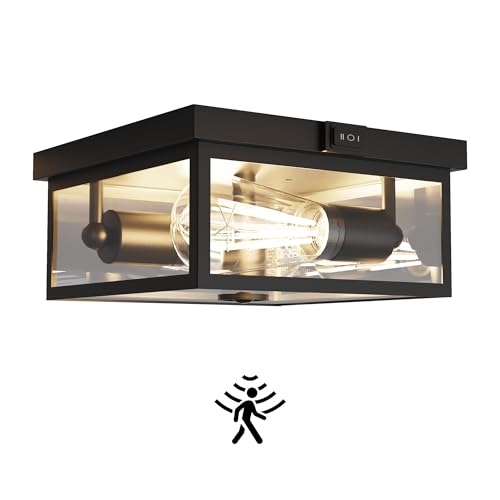 Outdoor Ceiling Light with Motion Sensor