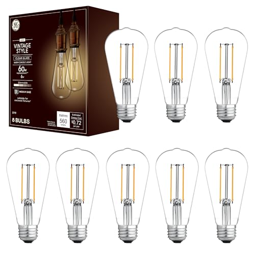 Vintage Style LED Light Bulbs (8 Count)