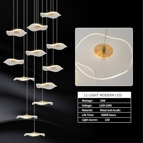 High Ceiling Chandelier (12 Count)