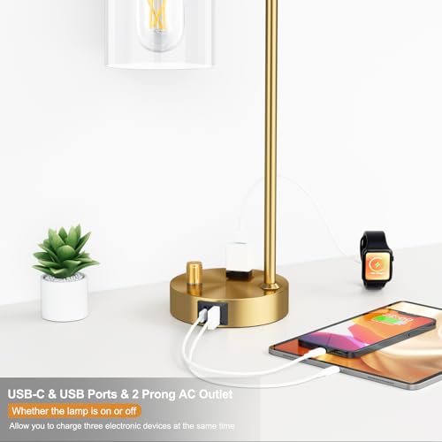 Gold Table Lamp for Bedroom