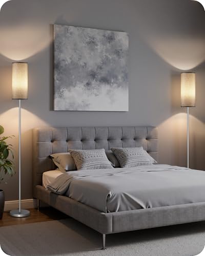 Dimmable Floor Lamps for Living Room with Remote and Foot Switch