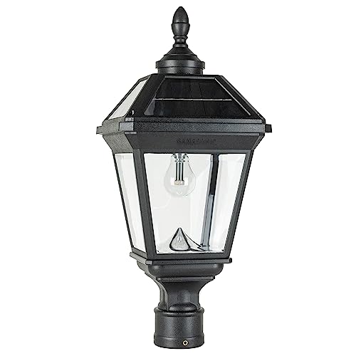 Imperial II Bulb Solar Post Light