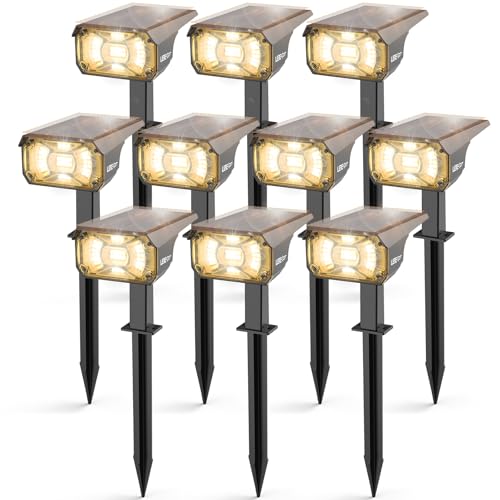 Solar Spot Lights Outdoor Landscape Lights (10 Count)