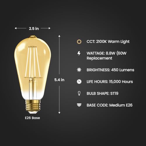 ST19 LED Smart Light Bulb