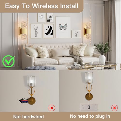 Battery Operated Wall Sconce