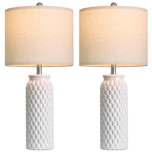 27" Ceramic Table Lamps Set of 2 (2 Count)