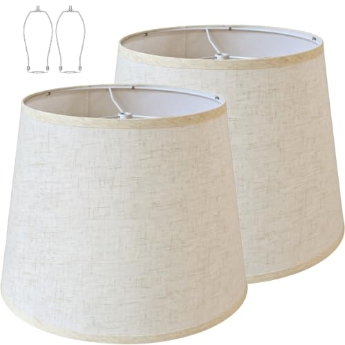 Large Drum Lamp Shades Set of 2 (2 Count)