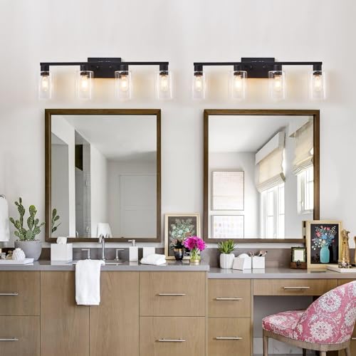 4 Light Bathroom Vanity Light Fixtures