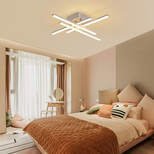 Modern Flush Mount LED Ceiling Light Fixture