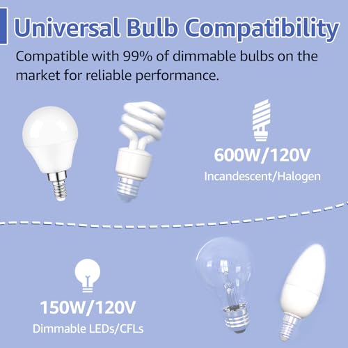 Dimmer Light Switch No Neutral Wire Required