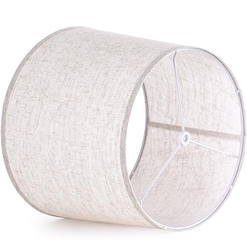 Drum Lamp Shades for Table Lamps Set of 2 (2 Count)