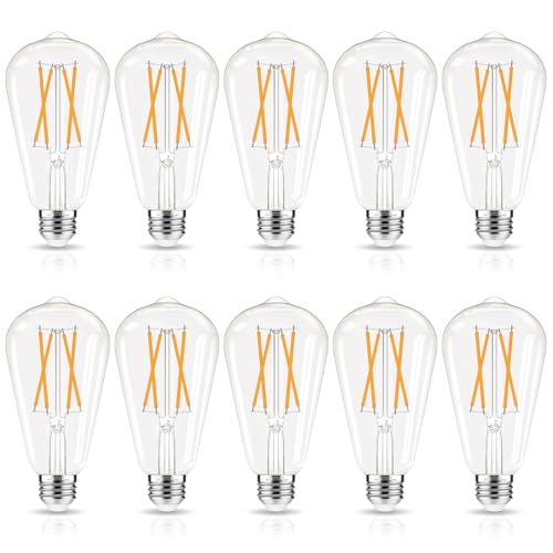 LED Edison Bulbs Dimmable (10 Count)