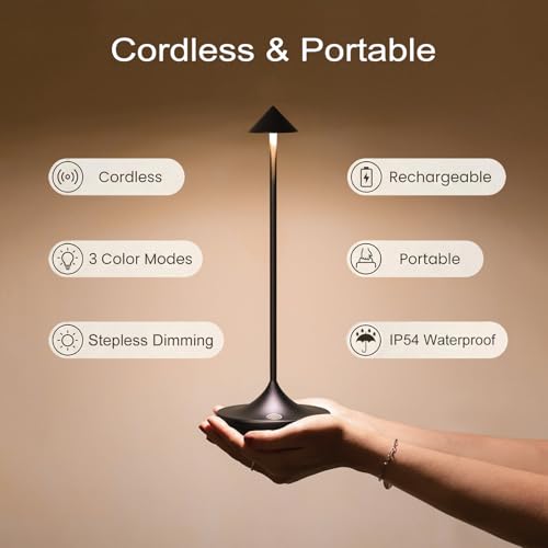 Rechargeable Cordless Table Lamp