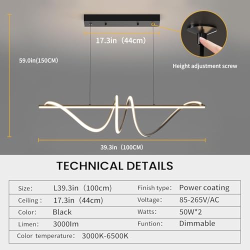 Modern LED Chandelier Light