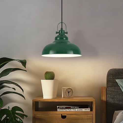 Green Dome Pendant Light