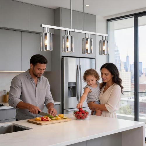 4 Light Kitchen Island Lighting