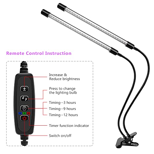 LED Black Light Dual Head