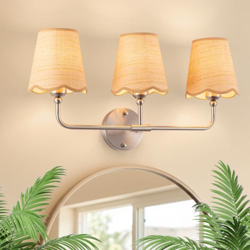 Bathroom Vanity Light Fixtures (Silver)