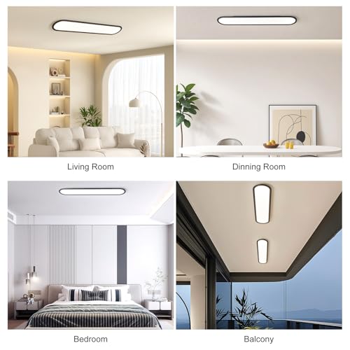 27.6 Inch Dimmable LED Linear Ceiling Light