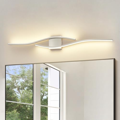 Brushed Nickel Vanity Light for Bathroom Lights Fixtures Modern