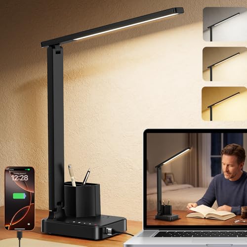 LED Desk Lamp USB A