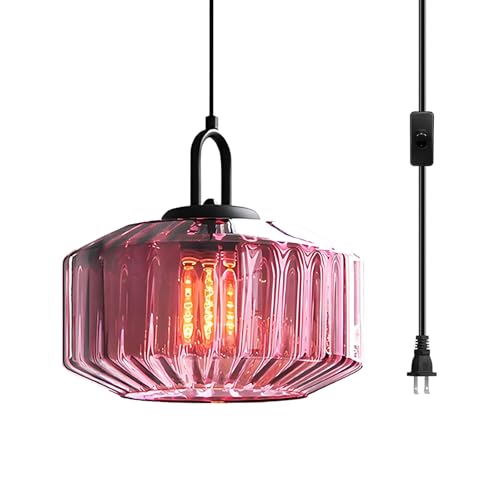 Vintage Plug in Pendant Light