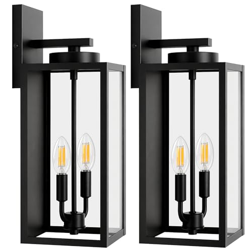 18’’ Large Outdoor Wall Lights (2 Count)