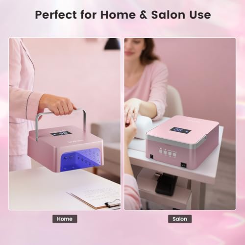 Professional Nail lamp with Portable Handle
