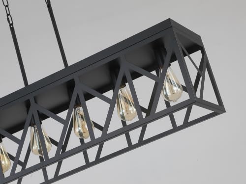 Rustic Farmhouse Metal Kitchen Island Lighting
