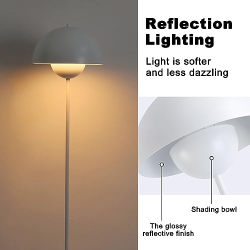 Mid Century Modern Metal Bud Floor Lamp for Home and Office