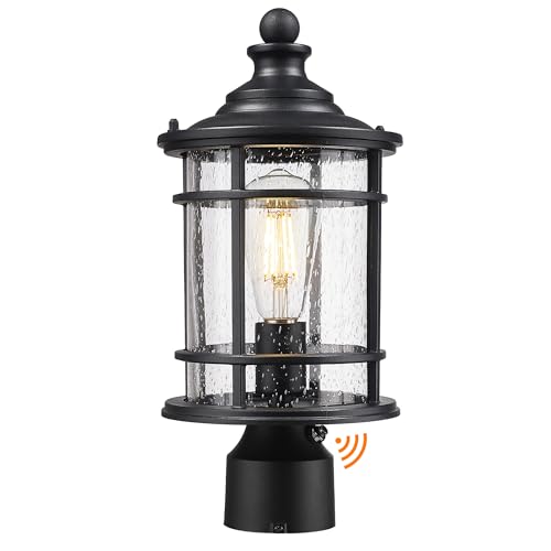 14.9 Inch Dusk to Dawn Outdoor Lamp Post Light