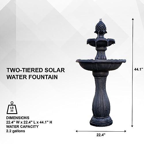 44" Solar Powered 2