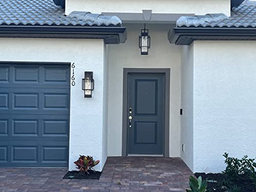 Modern Outdoor Light Fixtures Dusk to Dawn Outdoor Lighting 2 Pack (2 Count)