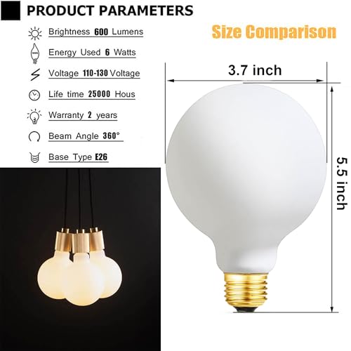 LED Light Bulb G30