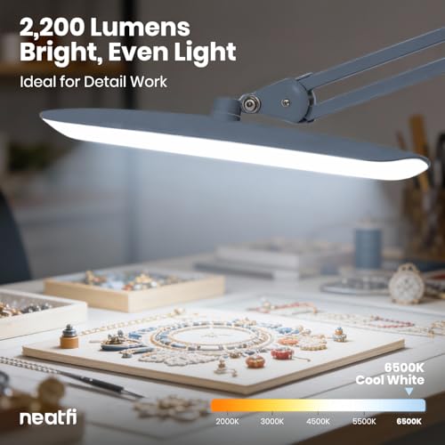 XL 2200 Lumens 24W LED Desk Lamp