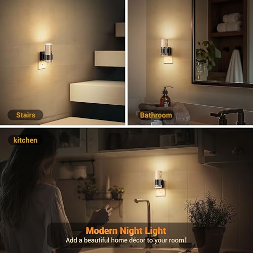 Night Light Arcylic Bubble Plug in Nightlight (2 Count)