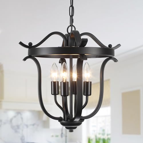 Black Farmhouse Chandelier