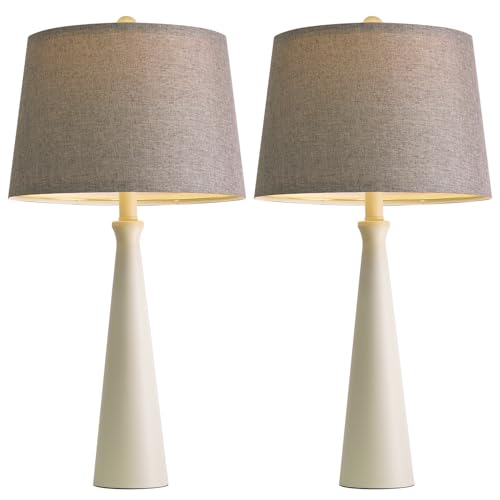 25.75" Modern Table Lamp for Bedroom Set of 2 (2 Count)