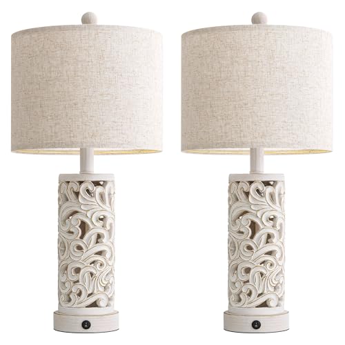 22'' Table Lamp Set of 2 for Living Room (2 Count)
