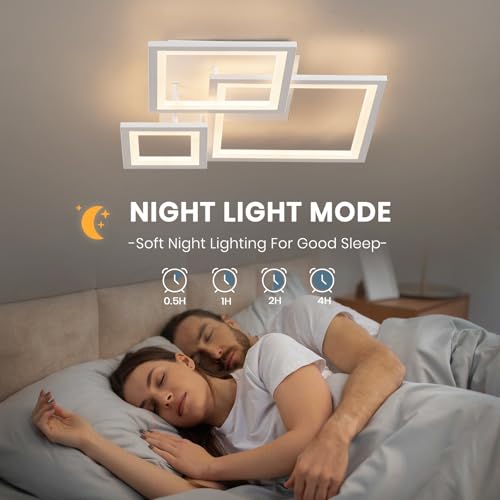 Modern White Led Ceiling Light 3