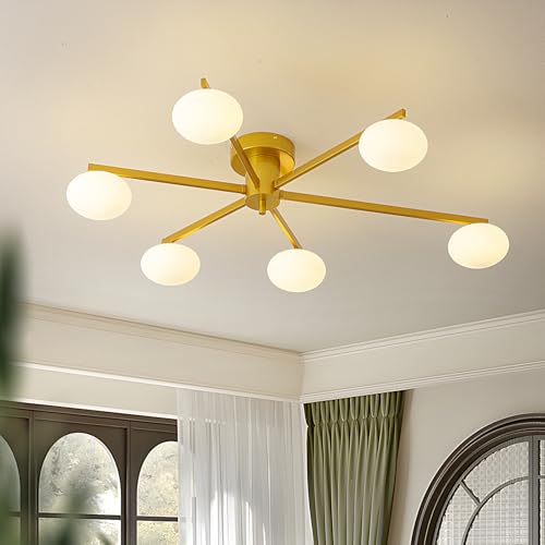 Modern Semi Flush Mount Ceiling Light