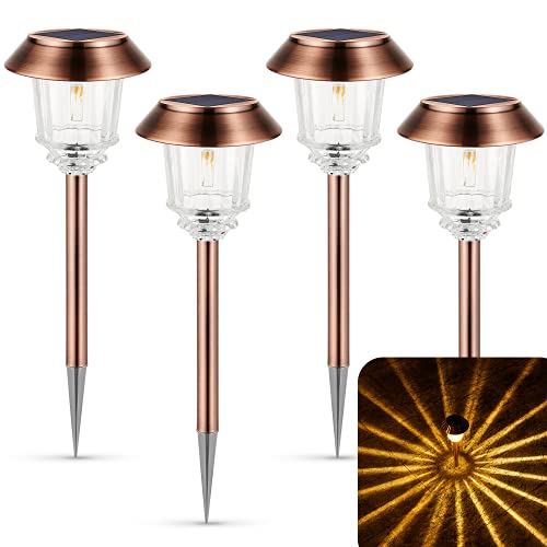Solar Lights Outdoor Waterproof (4 Count)