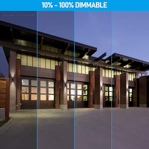 2 Pack Dimmable LED Up Down Wall Light (2 Count)
